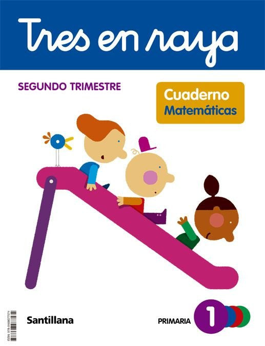 CUAD,MATEMATICAS 2 1oEP 22 TRES EN RAYA | AA,VV | 9788468077574 (Santillana)