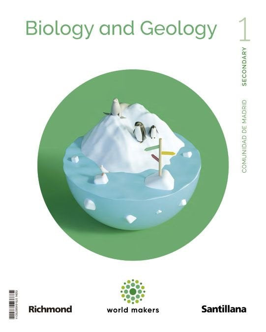 BIOLOGY & GEOLOGY MADRID 1ºESO WORLD MAKERS | Varios autores | 9788468078014 (SANTILLANA) Imagen principal del producto