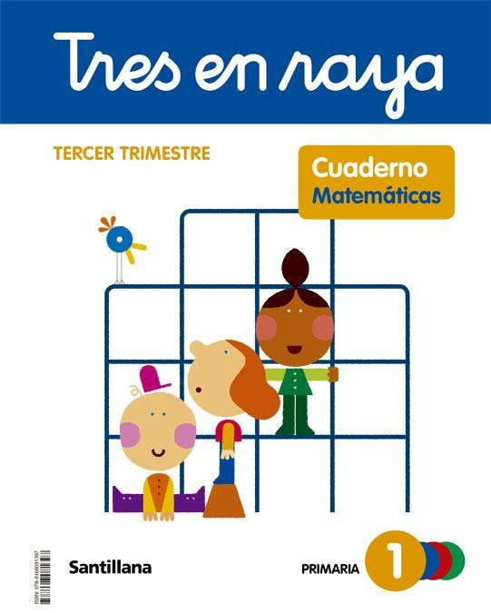 CUAD,MATEMATICAS 3 1oEP 22 TRES EN RAYA | AA,VV | 9788468081397 (Santillana) Imagen principal del producto