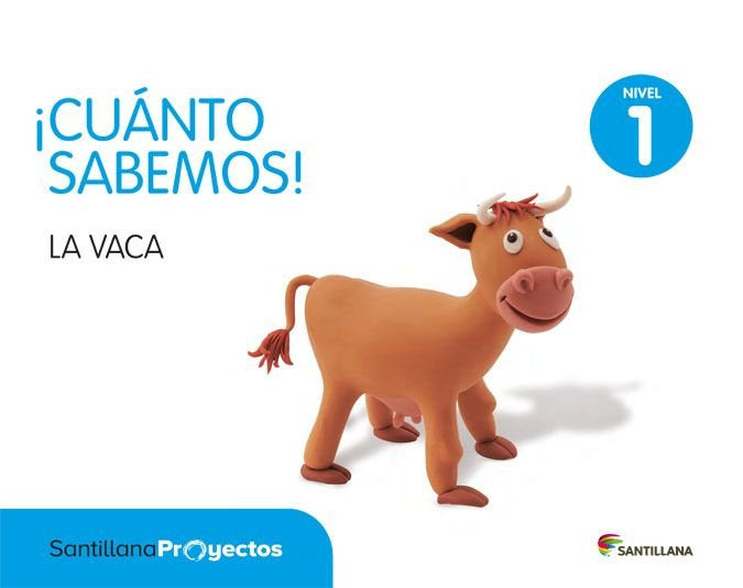 CUANTO SABEMOS 1 LA VACA 3AÑOS 14 SANVAR03EI | Varios Autores | 9788468087887 (Santillana) Imagen principal del producto