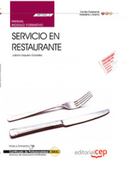 Manual Servicio en restaurante (MF1052_2) Certificados profesionalidad Servicios restaurante (HOTR06