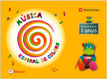 ESPIRAL MAGICA, MUSICA 3-4 ANYS BALEARS | Varios Autores | 9788468200149 (Vicens Vives)