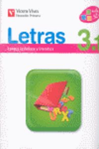 Lengua 3º EP Trimestres Madrid 12 Letras VICLEN13EP (Vicens Vives) - 9788468207377 Imagen principal del producto