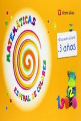 MATEMATICAS 3AÑOS CARPETA 13 ESPIRAL COLORES VICMAT03EI | Varios Autores | 9788468213392 (Vicens Vives)