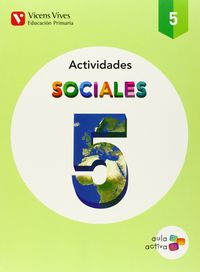 Cuaderno Ciencias Sociales 5º EP 14 Aula Act, VICCSO15E (Vicens Vives) - 9788468215198 Imagen principal del producto