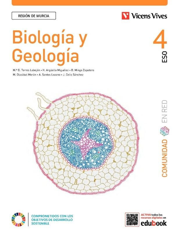Biología Geología 4º ESO Murcia Comunidad en Red 23 (Vicens Vives) - 9788468219783 Imagen principal del producto