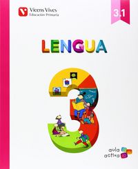 Lengua 3º EP Pauta 3, 1-3, 2-3, 3 MEC 14 Aula Activa VICLEN13EP (Vicens Vives) - 9788468220529 Imagen principal del producto