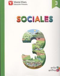 Ciencias Sociales 3º EP Asturias 16 Aula Activa (Vicens Vives) - 9788468220574 Imagen principal del producto