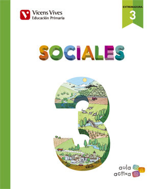 Ciencias Sociales 3º EP Extremadura Aula Activa 16 (Vicens Vives) - 9788468220628 Imagen principal del producto
