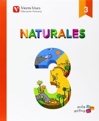 Ciencias Naturaleza 3º EP 14 Ceuta Melilla Aula Activa (Vicens Vives) - 9788468220703 Imagen principal del producto
