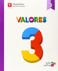 Valores 3º EP MEC 14 Aula Activa VICETI13EP (Vicens Vives) - 9788468220727 Imagen principal del producto