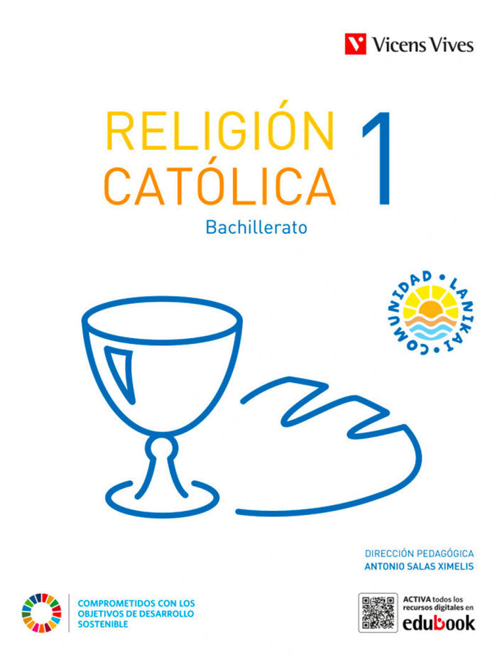 ✅ RELIGION CATOLICA LANIKAI 1ºNB 22 I I VICENS VIVES I 9788468222998 Imagen principal del producto