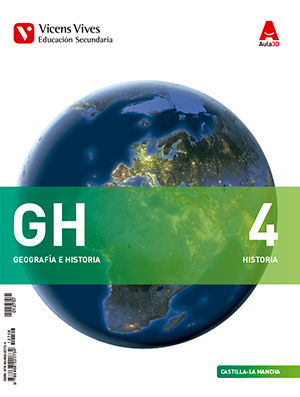 Geografía Historia 4º ESO 4, 1/4, 2 C, Mancha 16 Aula 3D (Vicens Vives) - 9788468225692 Imagen principal del producto