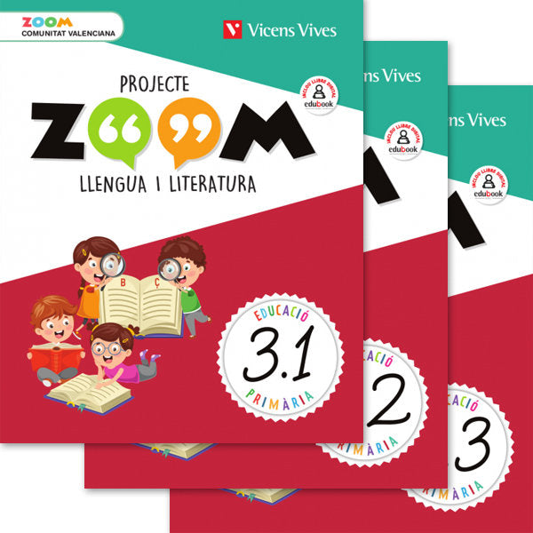 Llengua 3º EP Trimestral Valencia 19 Zoom (Vicens Vives) - 9788468226880 Imagen principal del producto