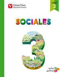Sociales 3º EP Madrid 14 Aula Activa VICCSO13EP (Vicens Vives) - 9788468227573 Imagen principal del producto
