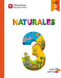 Naturales 3º EP Madrid 14 Aula Activa VICCN13EP (Vicens Vives) - 9788468227597 Imagen principal del producto