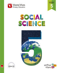 Social Science 5º EP Madrid+cd 15 Active Class VICCSO15EP (Vicens Vives) - 9788468227948 Imagen principal del producto