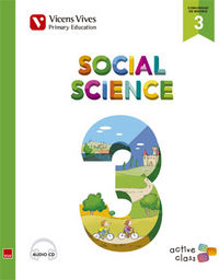 Social Science 3º EP St Madrid+cd 15 Active Class VICCSO13EP (Vicens Vives) - 9788468227955 Imagen principal del producto