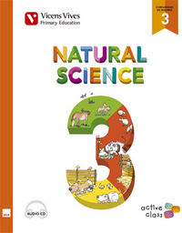 Natural Science 3º EP St Madrid+cd 15 Active Class VICCN13EP (Vicens Vives) - 9788468227979 Imagen principal del producto