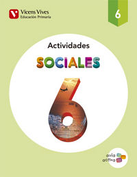 Cuaderno Sociales 6º EP Aula Activa 15 VICCSO16EP (Vicens Vives) - 9788468228082 Imagen principal del producto