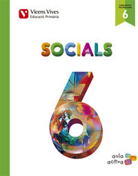 Ciencies Social 6º EP Valencia 15 Aula Activa (Vicens Vives) - 9788468228501 Imagen principal del producto