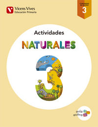 Cuaderno Naturales 3º EP Madrid Activid, 15 Aula ACTVICCN13EP (Vicens Vives) - 9788468230528 Imagen principal del producto