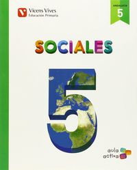 Sociales 5º EP Andalucía 15 Aula Activa VICCSO15EP (Vicens Vives) - 9788468231396 Imagen principal del producto