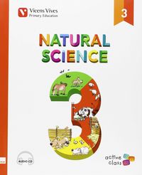 Natural Science 3º EP +cd Andalucía 15 Aula Activa VICCN13EP (Vicens Vives) - 9788468231488 Imagen principal del producto