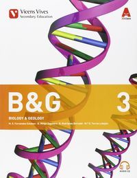 Biology and Geology 3º ESO 3, 1/3, 2 +cd 15 VICBYG33ES (Vicens Vives) - 9788468232379 Imagen principal del producto