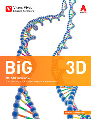 Quadern Biología Geología 3º ESO Valencia Aula 3D (Vicens Vives) - 9788468232973 Imagen principal del producto