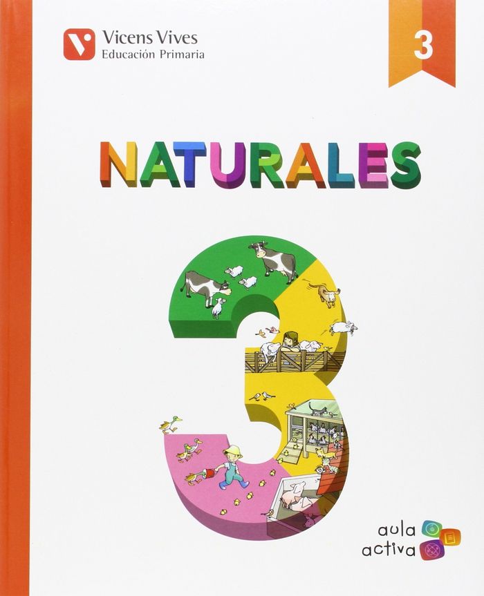 Naturales 3º EP 16 C, Mancha/extre/arag/rioja/mur/ica (Vicens Vives) - 9788468235585 Imagen principal del producto