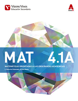 Matemáticas 4º ESO a Academicas Aula 3D 16 (Vicens Vives) - 9788468235752 Imagen principal del producto