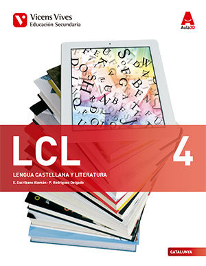 Lengua Castellana 4º ESO Cataluña 16 Aula 3D (Vicens Vives) - 9788468236001 Imagen principal del producto