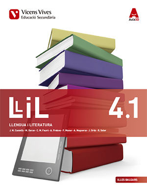 Llengua 4º ESO Trim Baleares 16 Aula 3D (Vicens Vives) - 9788468236292 Imagen principal del producto