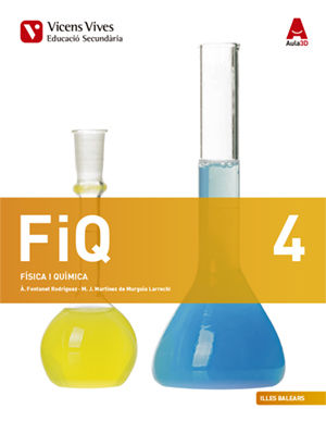 Física I Química 4º ESO Baleares 16 Aula 3D (Vicens Vives) - 9788468237756 Imagen principal del producto