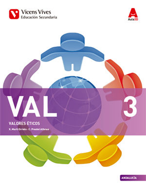 Valores 3º ESO Andalucía Aula 3D 16 (Vicens Vives) - 9788468239330 Imagen principal del producto