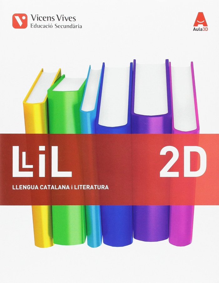 Quadern Llengua 2º ESO Catañuña 16 Diversitat Aula 3D (Vicens Vives) - 9788468239590 Imagen principal del producto
