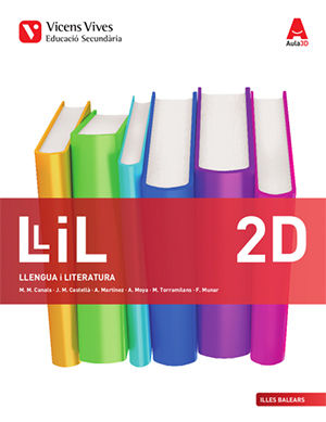 Quadern Llengua 2º ESO Baleares 16 Aula 3D (Vicens Vives) - 9788468239613 Imagen principal del producto