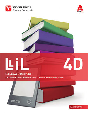 Llengua 4º ESO Diversitat Baleares 16 Aula 3D (Vicens Vives) - 9788468239620 Imagen principal del producto