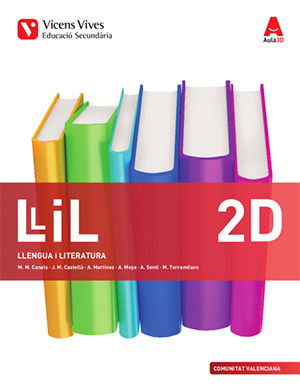 Quadern Llengua 2º ESO Valencia 16 Diversitat Aula 3D (Vicens Vives) - 9788468239637 Imagen principal del producto