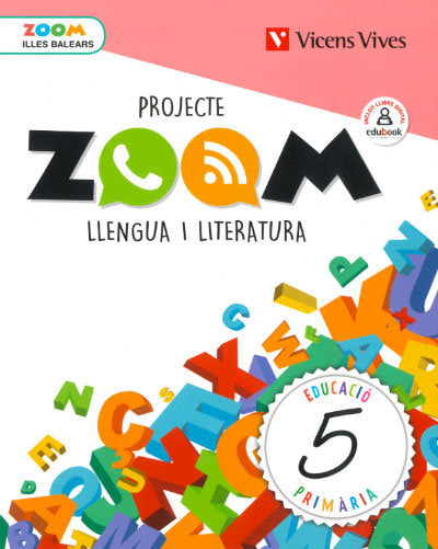 Llengua 5º EP Baleares 20 Zoom (Vicens Vives) - 9788468239910 Imagen principal del producto