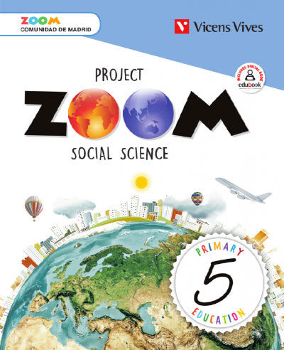 Social Science 5º EP Madrid 20 Zoom (Vicens Vives) - 9788468240169 Imagen principal del producto