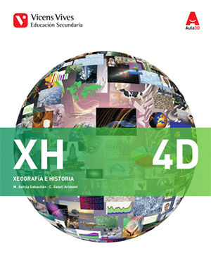 Caderno Xeoagrafia Historia 4º ESO Galicia 16 Aula 3D (Vicens Vives) - 9788468240176 Imagen principal del producto