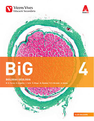 Biología Geología 4º ESO Baleares +dossier Aula 3D 17 (Vicens Vives) - 9788468242033 Imagen principal del producto