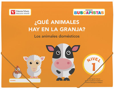 BUSCAPISTAS NIV,1 3AÑOS 20 QUE ANIMALES HAY EN LA GRANJA S | Varios Autores | 9788468242477 (Vicens Vives) Imagen principal del producto