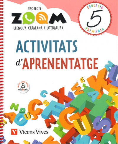 Quadern Llengua 5º EP Catalan 20 Zoom (Vicens Vives) - 9788468242743 Imagen principal del producto