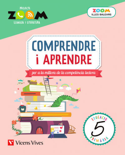 Cuaderno Comprendre I Aprendre 5º EP Baleares 20 Zoom (Vicens Vives) - 9788468243054 Imagen principal del producto