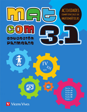 Matemáticas 3º EP 3, 1/3, 2/3, 3 Actividades Competenciales 17 (Vicens Vives) - 9788468243696 Imagen principal del producto