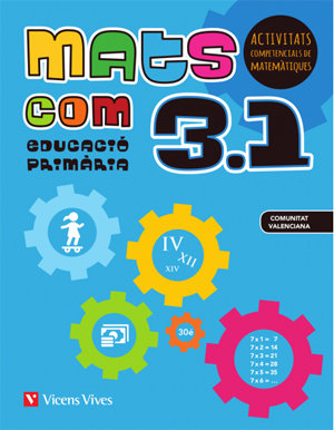 Mats Com 3º EP Activitats Valencia 17 Trimestres (Vicens Vives) - 9788468243771 Imagen principal del producto