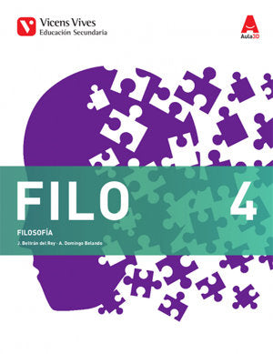 Filosofía 4º ESO Andalucía 17 Aula 3D (Vicens Vives) - 9788468244013 Imagen principal del producto